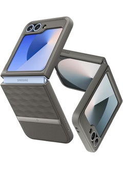 Buy Parallax for Samsung Galaxy Z Flip 6 Case Cover (2024) - Ash Gray in UAE