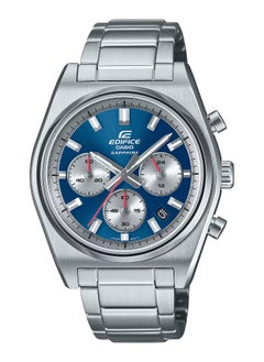 Buy Edifice Chronograph Blue Dial Stainless Steel Men's Watch EFB-730D-2AV in UAE