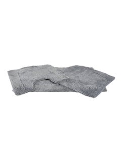 Buy Hawaii 3-piece Bathmat, Dark Grey - 50x80 cms in UAE