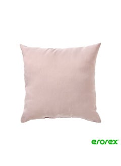 Buy Cushion light pink 40x40 cm in Saudi Arabia