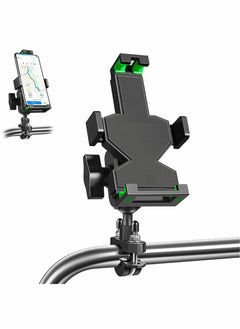 اشتري Motorcycle Phone Mount, Quick Install Handlebar Clip for Bicycle Scooter, Adjustable Handlebar, 10s Install, Release Clamp, Compatible with iPhone Android Cell Phones في الامارات