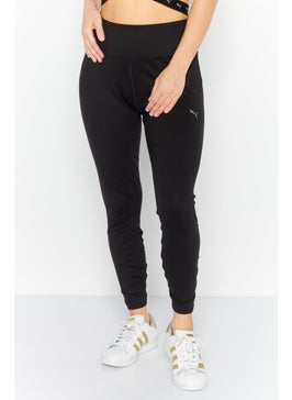 Buy Women Sportswear Fit Pull On Training Leggings, Black in UAE