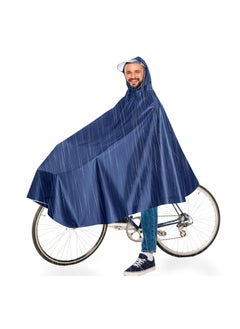 Buy Rain Poncho for Home Rain Poncho, Bicycle Waterproof Cycling Rain Poncho, Portable Lightweight Rain Jacket, Cycling Rain Poncho with Hood for Bicycles, Mountain Bikes in Saudi Arabia