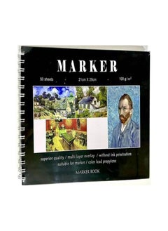 Buy Sketch Marker Van Gogh - 50 Sheets - Size A4 (21 X 29) CM - 100 Gm in Egypt