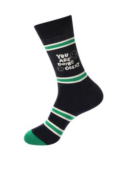 Buy Unisex Absorb Sweat and Deodorize Socks 3 Pairs High Quality Socks One Size Fits All in Saudi Arabia