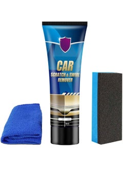 Buy Car Scratch Remover Kit, 60ml Car Scratch Repair Paste, Scratch Removal Paste for Repairing Car Scratches, Car Maintenance and Refurbishment Paint Scratch Polishing Repair Paste in Saudi Arabia