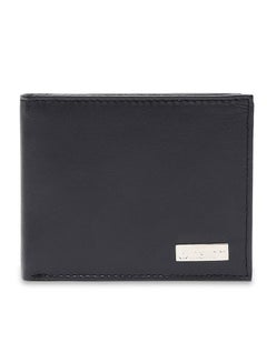 Buy Inahom Bi-Fold Organised Wallet Flat Nappa Genuine and Smooth Leather Upper IM2021XDA0004-400-Navy Blue in UAE