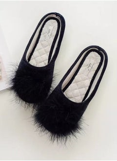 Buy Faux Fur Bedroom Slippers in UAE