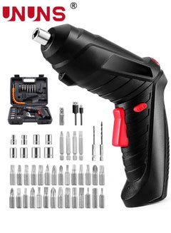 Buy Electric Screwdriver Set,47-In-1 Rechargeable And Rotatable Cordless Electric Cordless Screwdriver Drill With Built-in LED,Cordless Screwdriver in UAE