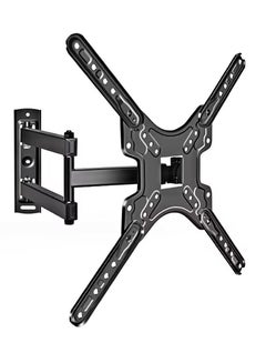 Buy Adjustable TV Wall Mount Swivel and Tilt TV Arm Bracket for Most 32-55 inch LED LCD Monitor and Plasma TVs up to 70lbs in Saudi Arabia