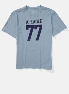 اشتري AE Super Soft Logo Graphic T-Shirt في الامارات
