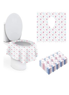 Buy Disposable Toilet Seat Cover 30Pcs Extra Large XL Potty Seat Covers, Waterproof Individually Wrapped, Portable Travel Toilet Seat Covers, for Public Toilets Adults Kids Toddler Potty Training in Saudi Arabia