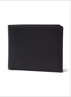 Buy Fashionable Logo Embellished Genuine Leather Bi-Fold Wallet in Egypt