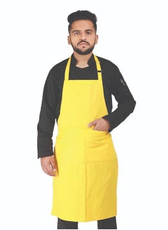 Buy YANEK Kitchen Apron | Unisex Chef Kitchen Adjustable Bib Apron with Pockets | For Home, Restaurant, Cafe in UAE