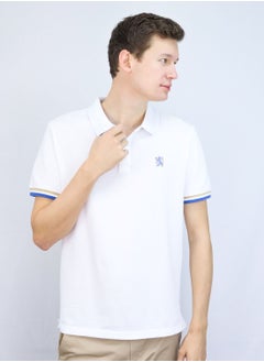 Buy Men's Performance Polo White in UAE