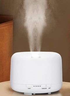 اشتري Air Humidifier 500ml Mist Humidifier Home Bedroom Aroma Diffuser Mute Essential Oil Diffuser (500ML) في السعودية