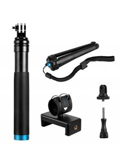 Buy Extendable Aluminum Alloy Selfie Stick with Detachable Tripod for GoPro Hero  Action Camer in UAE