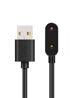 اشتري USB Magnetic Charger Cable Compatible with Huawei Band 6/6 Pro/Band 7/Honor Band 6/ES 100cm Black في الامارات