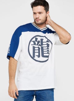 Buy Dragon Ball Z Men's Over Sized T-Shirt in Saudi Arabia