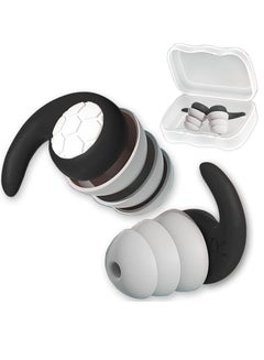 Buy Ear Plugs for Sleeping Noise Cancelling Earplugs for Noise Reduction Reusable Hearing Protection in Flexible Silicone for Sleep, Noise Sensitivity, Flights in UAE