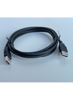 Buy 2 Meter USB Male to Male Cable USB A to A Cables USB 2.0 Cord High Speed Transfer Cable USB  use with Laptop desktop fan External Hard Drive in UAE