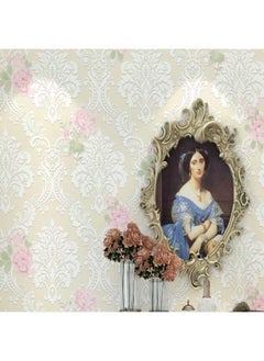 Buy Waterproof Self-Adhesive Wallpaper Multicolour 0.53x10meter in Saudi Arabia