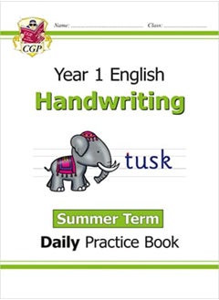 اشتري New KS1 Handwriting Daily Practice Book: Year 1 - Summer Term في الامارات