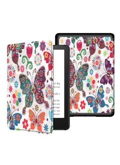 اشتري EcoSystem Slimshell Case Cover for All-New Kindle Paperwhite (11th Generation-2021, 6.8 inch) or Kindle Paperwhite Signature Edition, Smart Shell Cover with Auto Sleep/Wake, (Butterfly) في مصر