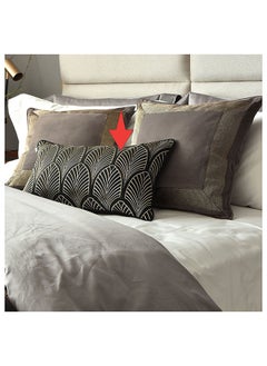 اشتري Vittore Embroidered Throw Cushion 30x55cm في الامارات