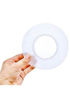 Buy Tape 3 Meter Magic Improvement Double Sided Tape Mounting Transparent Washable Waterproof Adhesive in UAE