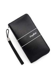 Buy Men's Large Capacity Long Wallet Handbag 20*10*3CM in Saudi Arabia