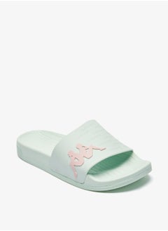 Buy Women's Logo Embossed Slide Slippers in UAE