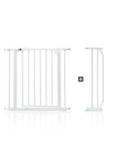 Buy Baby Safe - Metal Safety Gate With t 20cm Extension - Withite in Saudi Arabia