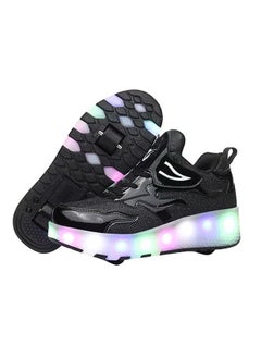 اشتري Roller Skates,Skate Shoes,Skating Shoes,Skating Shoes For Kids With Wheels And Lightning Sole في الامارات