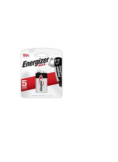 Buy Energizer 9V - Size Max Battery Set Black/Silver in UAE