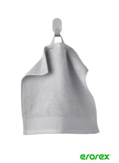 Buy Washcloth light grey 30x30 cm in Saudi Arabia