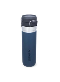 Buy Quick Flip Water Bottle .71L / 24OZ Abyss – Leakproof | Stainless Steel Water Bottle | Push Button Locking Lid | BPA FREE | Cup Holder Compatible | Dishwasher safe | Lifetime Warranty in UAE