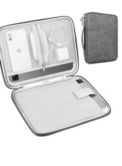 اشتري Tablet Sleeve Case for 10.9 inch New iPad / 11 inch iPad Pro / 10.2 inch iPad / 10.9" iPad Air / 10.5 inch iPad Pro Air, Galaxy Tab A8 10.5" Protective Bag, Fit Apple Smart Keyboard, Dark Gray في السعودية