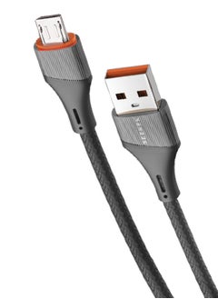 Buy SEEKEN MICRO CABLE 1M-GY | Fast Charging | Braided Cable | Premium Design | High-Quality. in UAE