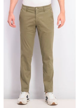 اشتري Men Regular Fit Pants, Olive في السعودية