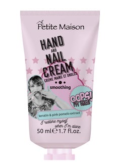 Buy Keratin & Pink Pomelo Extract Hand and Nail Cream 50 ml in Saudi Arabia