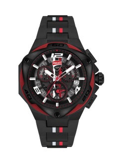 اشتري Men’s Black Silicone Water Resistant Watch DTWGO0000308 - 56mm في الامارات