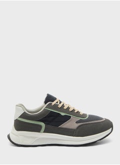 اشتري Mesh And Suede Casual Sneakers في الامارات