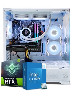 اشتري جهاز ألعاب True Nort، مع معالج Intel Core i5-11400F، بطاقة RTX 3060، 16 جيجابايت رام، 1 تيرابايت SSD، نظام Windows 11 Pro، هيكل أبيض. في الامارات