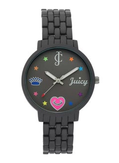 اشتري Juicy Couture Women’s Crystals Black Metal Bracelet Watch JC1108BKBK في الامارات