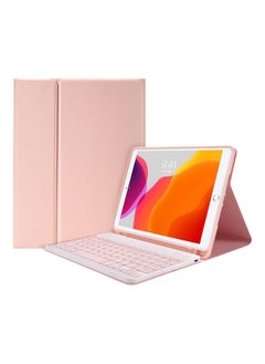 اشتري Detachable BT Keyboard Case and Elastic Pen Slot Pink في الامارات