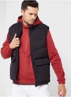 Buy Zip Through Puffer Gilet in UAE