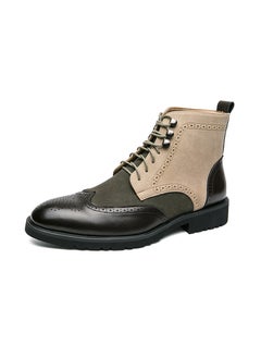 اشتري New Men's Casual Leather Boots في السعودية