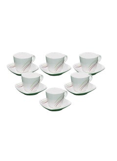 Buy Cup and Saucer 12 Pieces Coffee Set in UAE