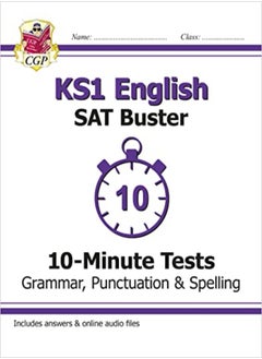 Buy KS1 English SAT Buster 10-Minute Tests: Grammar, Punctuation & Spelling (for the 2022 tests) in UAE